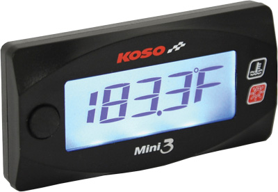Koso Honda Grom Mini 3 Cylinder Head Temperature Meter