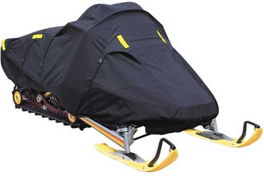 Black Knight Snowmobile Covers X-Large Long Track Models With 136" Tracks