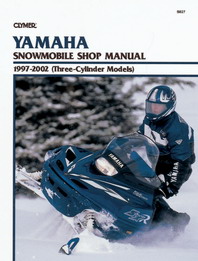 Clymer Snowmobile Manual Yamaha : Three Cylinder Models 97-02