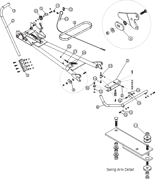 Cycle Country Manual Lift Parts