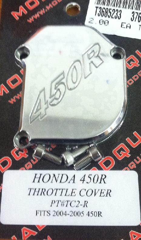 Modquad Throttle Cover For 04-05 Honda 450R