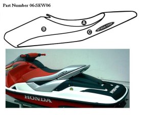 Hydro-Turf Seat Cover Upholstery For Honda R-12 R-12X (All) Hydro-Turf Seat Cover Upholstery For Honda R-12 R-12X (All)