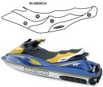 Hydro-Turf Upholstery For Sea-Doo Gti (06-08) Seat Cover