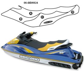 Hydro-Turf Upholstery For Sea-Doo Gti (06-08) Seat Cover