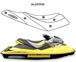 Hydro-Turf Upholstery For Sea-Doo Rxp (04-08) Seat Cover