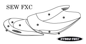 Hydro-Turf Upholstery For Yamaha Fx Cruiser (03-04) Seat Cover Sewfxc