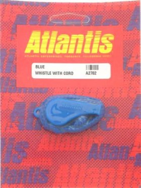PWC Atlantis Whistle Blue with neck cord- A2702
