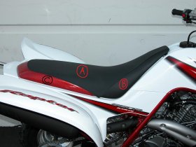 Hydro-Turf Upholstery For Yamaha Raptor 660 (01-05) Seat Cover