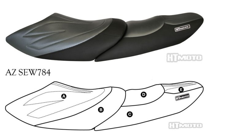 Hydro Turf Premier Seat Cover For Yamaha Xl 1200 Ltd (99-00) / Xl 800 (02-04)