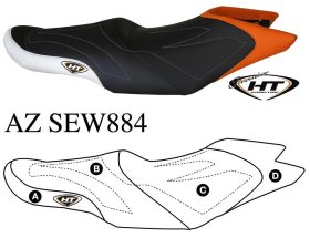 Hydro Turf Premier Seat Cover For Sea-Doo Gts 130 / Gti (11-17) / Wake 155 (12-17) Hydro Turf Premier Seat Cover For Sea-Doo Gts 130 / Gti (11-17) / Wake 155 (12-17)