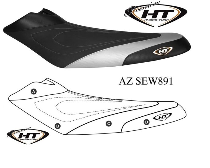 Hydro Turf Premier Seat Cover For Sea-Doo Rxp-X (04-11)