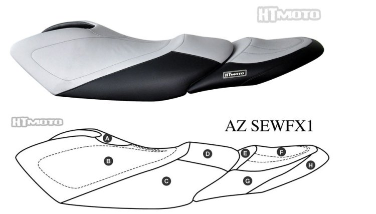 Hydro Turf Premier Seat Cover For Yamaha Fx Sho (08-11)