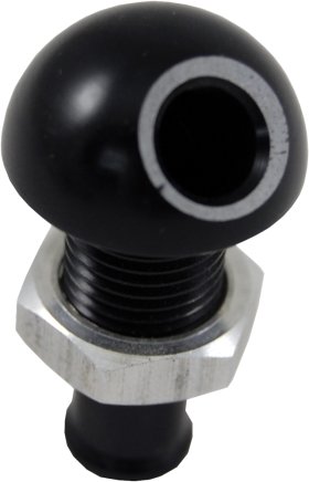 Blowsion BILLET THRU-HULL WATER FITTING BLACK 3/8" 45 DEG. - 04-03-011 Blowsion BILLET THRU-HULL WATER FITTING BLACK 3/8" 45 DEG. - 04-03-011