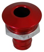 Blowsion BILLET THRU-HULL WATER FITTING BILGE PUMP OUTLET RED - 04-03-027