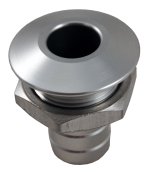 Blowsion BILLET THRU-HULL WATER FITTING BILGE PUMP OUTLET NATURAL - 04-03-028