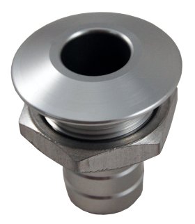 Blowsion BILLET THRU-HULL WATER FITTING BILGE PUMP OUTLET NATURAL - 04-03-028 Blowsion BILLET THRU-HULL WATER FITTING BILGE PUMP OUTLET NATURAL - 04-03-028
