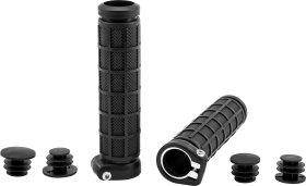 FIRE POWER GRIP-LOCK GRIPS BLACK/BLACK - 01120731A