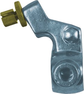 FIRE POWER BRAKE PERCH W/MIRROR MOUNT SILVER - 020-0168