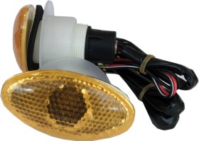 FIRE POWER CAT EYE SIDE MARKER LIGHT SET AMBER - 10827720