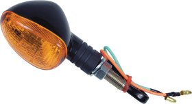 FIRE POWER OVAL MARKER LIGHT FRONT BLACK - 1100071