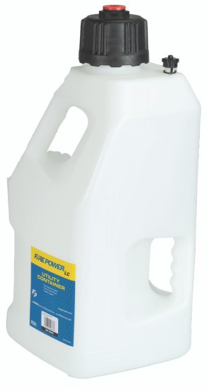 FIRE POWER LC UTILITY CONTAINER WHITE 5 GALLON / 300-00900