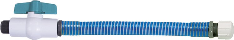 FIRE POWER FLOW CONTROL VALVE W/SCREW CAP SPIRAL TECH HOSE - 300-10011