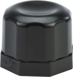 FIRE POWER LC FILLER HOSE SCREW CAP BLACK - 300-14101