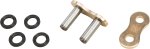 FIRE POWER X-RING RIVET MASTER LINK 520 GOLD - 520FPX-MLJ/G