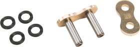 FIRE POWER X-RING RIVET MASTER LINK 525 GOLD - 525FPX-MLJ/G FIRE POWER X-RING RIVET MASTER LINK 525 GOLD - 525FPX-MLJ/G