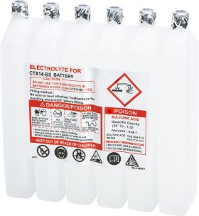 FIRE POWER SEALED BATTERY ELECTROLYTE PACK 660CC - 660CC CTX FIRE POWER SEALED BATTERY ELECTROLYTE PACK 660CC - 660CC CTX