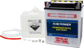 FIRE POWER BATTERY W/ACID CB14L-A1 12V HEAVY DUTY - CB14L-A1 FIRE POWER BATTERY W/ACID CB14L-A1 12V HEAVY DUTY - CB14L-A1