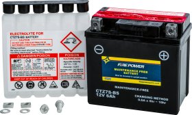 FIRE POWER BATTERY CTZ7S-BS MAINTENANCE FREE - CTZ7S-BS