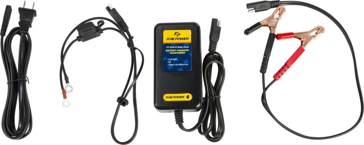 FIRE POWER 12V / 2 AMP BATTERY CHARGER - HBC-LF0201
