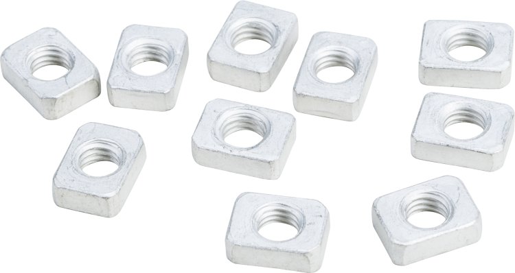 FIRE POWER SQUARE NUTS 6MM 10/PK - HK1014