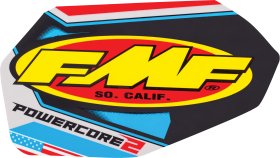 FMF Offroad 2-Stroke Silencer Decals 2-STROKE POWERCORE 2 DECAL - 014844