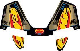 FMF Offroad 4 Stroke Muffler Decals 4.1 RCT 50TH DECAL - 014852
