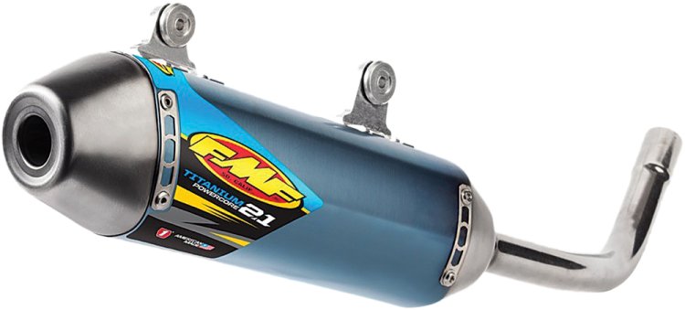 FMF Offroad Powercore 2.1 Silencer POWERCORE 2.1 SILENCER (TITANIUM) Silencer 2-Stroke - 024063