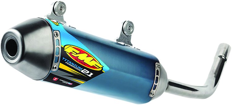 FMF Offroad Powercore 2.1 Silencer POWERCORE 2.1 SILENCER (TITANIUM) Silencer 2-Stroke - 025209