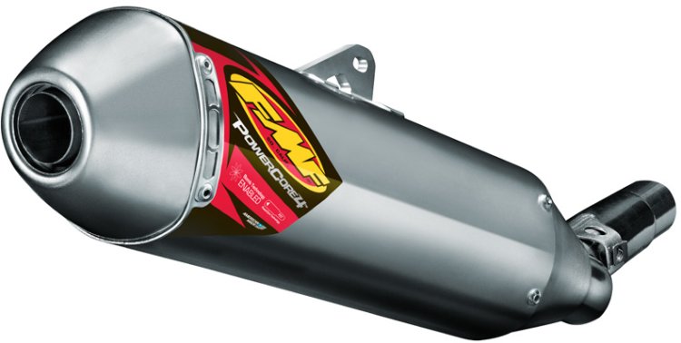 FMF Offroad Powercore 4 Hex Muffler POWERCORE 4 HEX MUFFLER Slip-On Muffler - 041514
