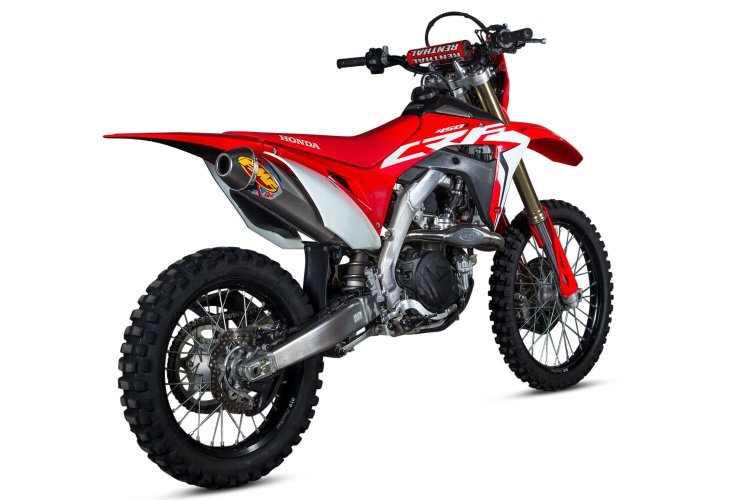 FMF Offroad Q4 Hex Spark Arrestor Q4 HEX SLIP ON Slip-On Muffler - 041578