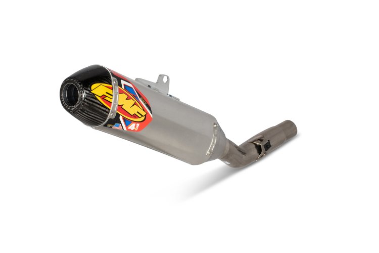 FMF Offroad Factory 4.1 Slip-On Exhaust S/S ALUM. FACT 4.1 RCT SL MFLR W/CAR CAP HON Slip-On Muffler - 041602