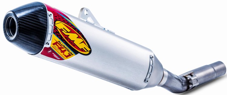 FMF Offroad Factory 4.1 Slip-On Exhaust FACTORY 4.1 RCT SS ALUM S/O W/CARBON CAP Slip-On Muffler - 042374