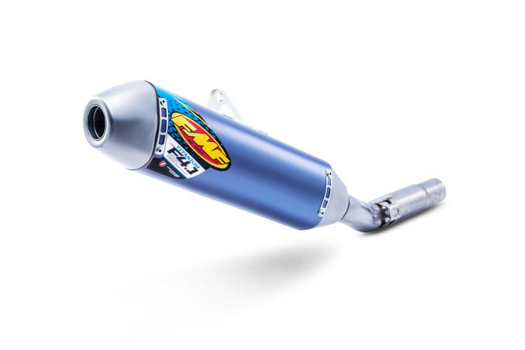 FMF Offroad Factory 4.1 Exhaust System FACT 4.1 MINI S/O SS ANO TI W/ SS HDR MUFFLER KAW Slip-On Muffler - 042381