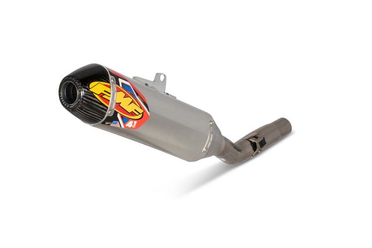 FMF Offroad Factory 4.1 Exhaust System FACTORY 4.1 RCT SS ALUM S/O W/CARB CAP KAW - 042394