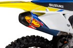 FMF Offroad Factory 4.1 Slip-On Exhaust FACTORY 4.1 RCT ANO TI S/O W/C CAP RMZ450 Slip-On Muffler - 043365
