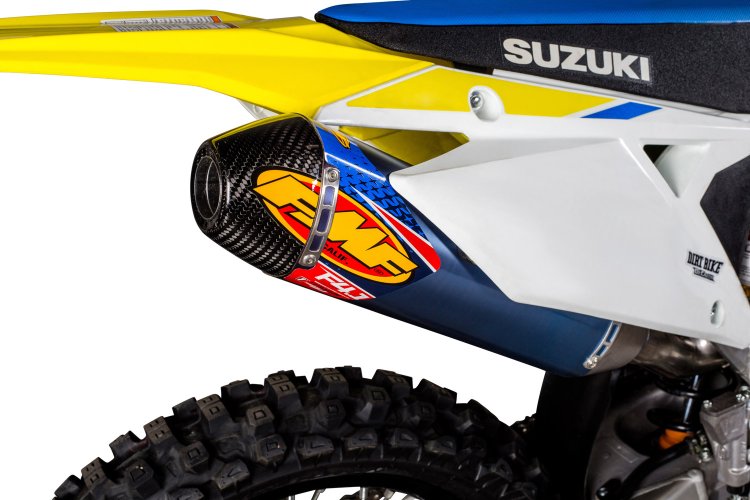 FMF Offroad Factory 4.1 Slip-On Exhaust FACTORY 4.1 RCT ANO TI S/O W/C CAP RMZ450 Slip-On Muffler - 043365