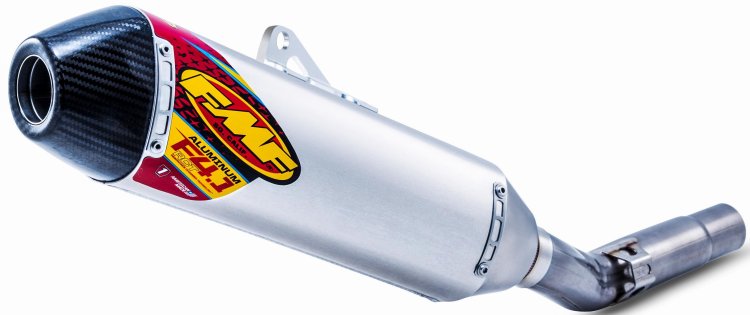 FMF Offroad Factory 4.1 Slip-On Exhaust FACTORY 4.1 RCT SS ALUM S/O W/CARBON CAP Slip-On Muffler - 043372