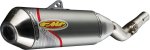 FMF Offroad Q4 Hex Spark Arrestor Q4 SLIP-ON SUZ Slip-On Muffler - 043377