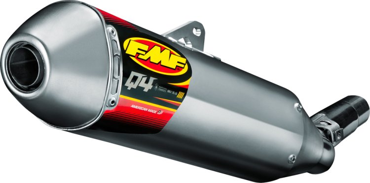 FMF Offroad Q4 Hex Spark Arrestor Q4 HEX S/A SLIP-ON Slip-On Muffler - 045590