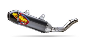 FMF Offroad Factory 4.1 Exhaust System FACTORY 4.1 RCT SS ALUM S/O W/CARB CAP TRI Slip-On Muffler - 045699